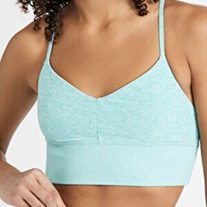 Alo Yoga Alosoft Lavish Bra Blue Quartz